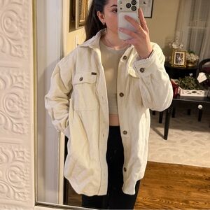 Buffalo David Bitton Cream Utility Jacket